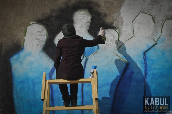 Art: Who is the graffiti artist?