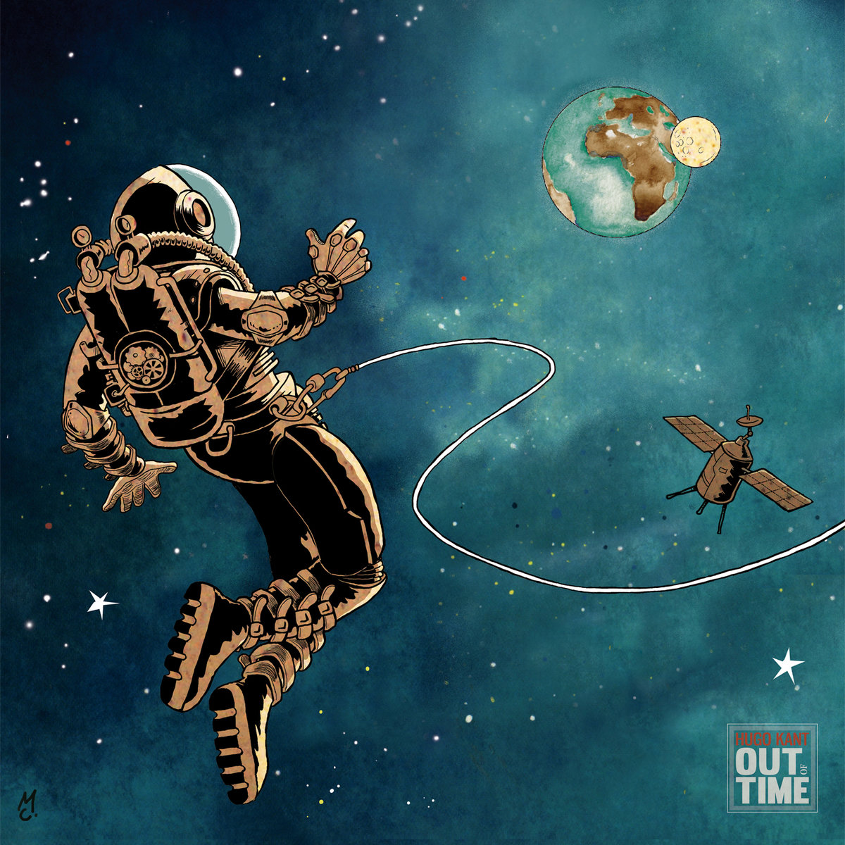 Refined trip hop on “Out Of Time” by Hugo Kant
