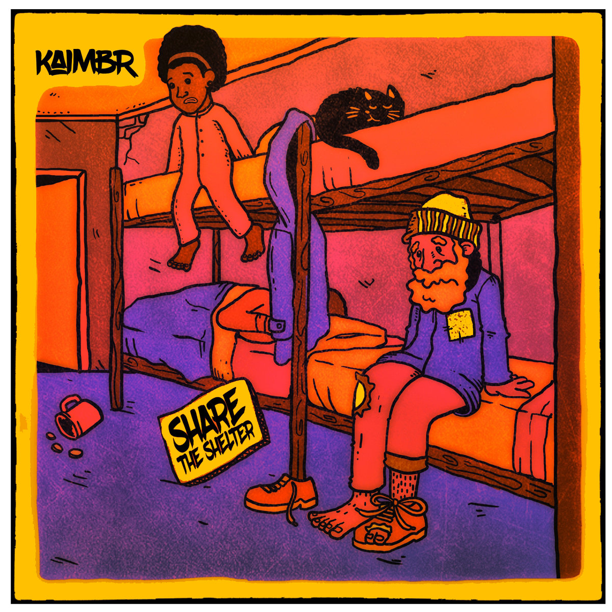 Kaimbr – Share The Shelter LP (Bonus Edition ft. Kev Brown, Grap Luva, Kenn Starr)