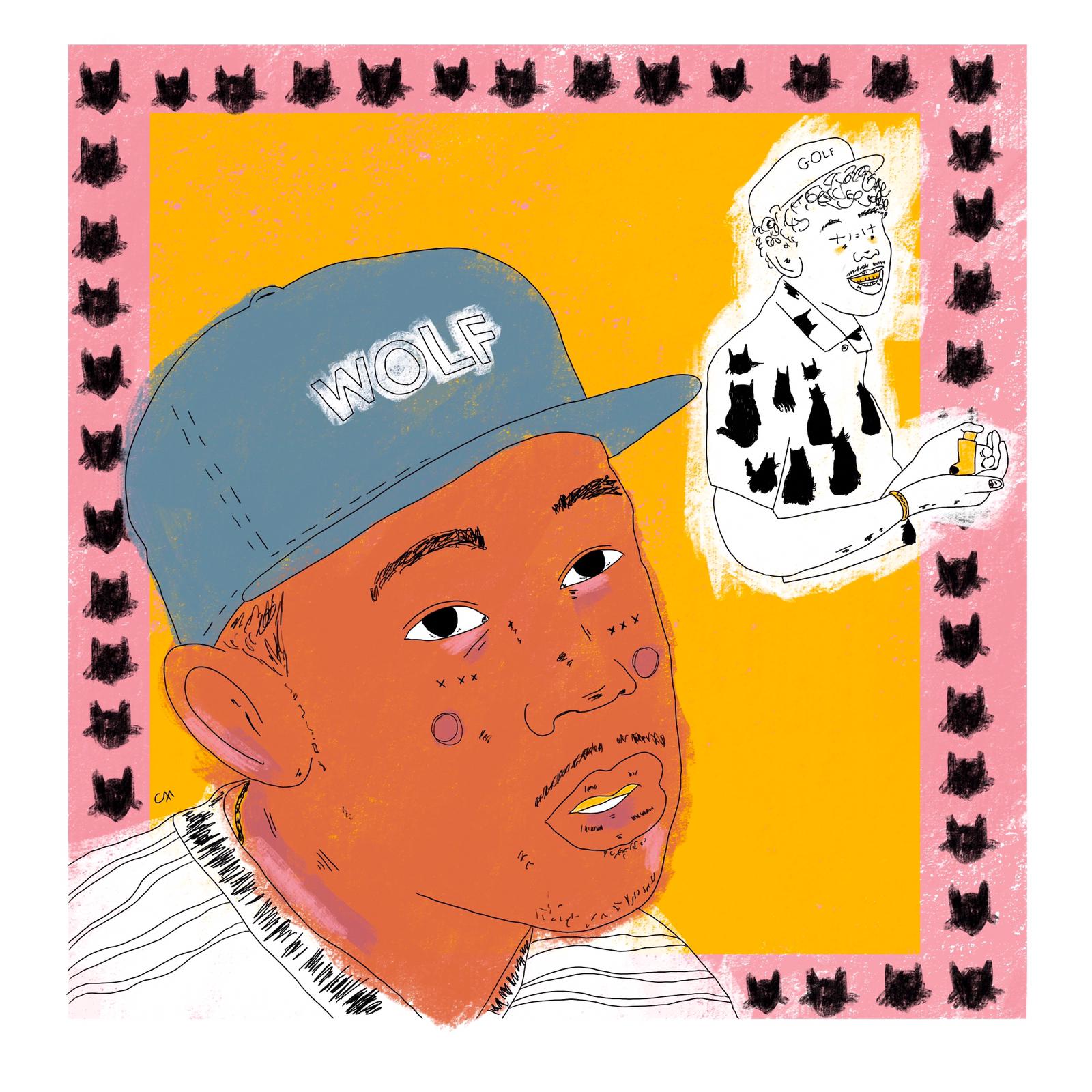 wolf logo tyler the creator