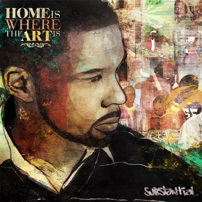 Free Download: Substantial – Home Is Where The Art Is (Instrumentals)